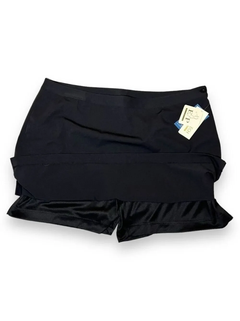 EP Pro Women’s Tour Tech Side Zip Golf Skort Black Size 22